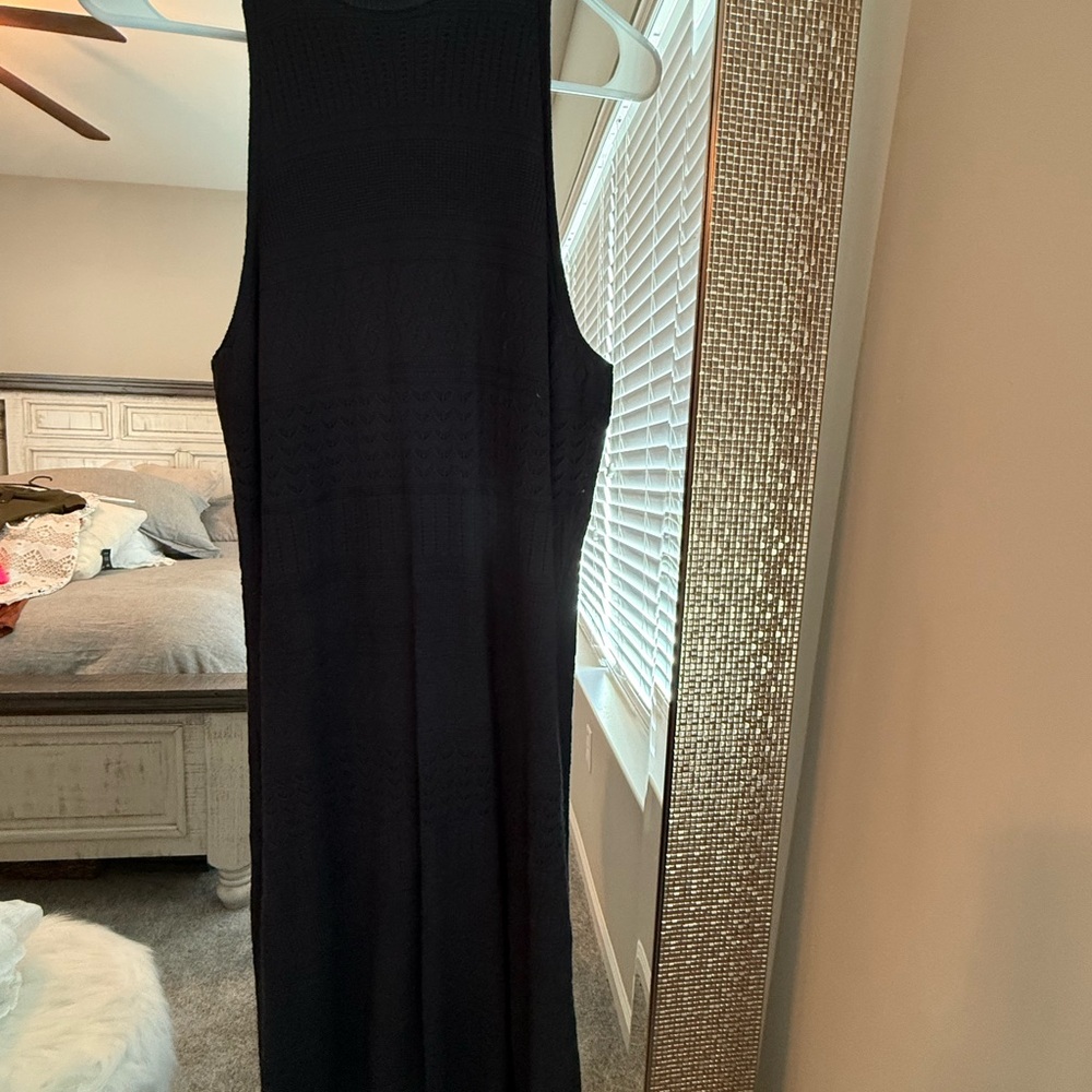 Abercrombie & Fitch Black Maxi Dress